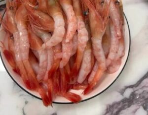 Langostinos Árticos Dulces de Primera Calidad para Sashimi photo review