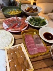 Langostinos Árticos Dulces de Primera Calidad para Sashimi photo review